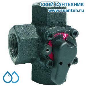 10266 Honeywell V5433A1031 Клапан трехходовой поворотный муфтовый, PN6, DN20, Kvs 6.3, 2…110 °C