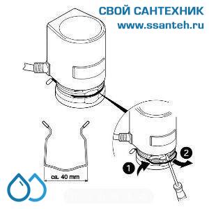10370 Honeywell, MT4-230S-NC Термоэлектрический привод для зонного регулирования, 2-pt, 90Н, 230Vac, 2,5мм, 4мин, NC, 1 концевой выключатель
