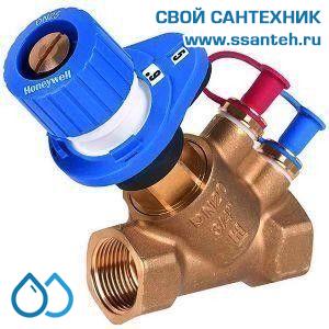 12531 Honeywell, Запорно-балансировочный клапан Kombi-2-plus, DN32, Kvs 20,1