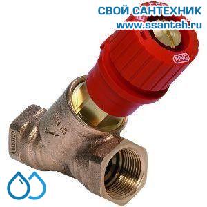 12555 Honeywell, V5000Y0025 Клапан запорно-измерительный, 1", ВР, Kvs 6,5м3, красный