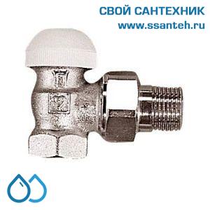 16210 HERZ 1772491 Клапан термостатический радиаторный угловой, 1/2", Kvs 1,1 м3/час, PN 10бар, 120°C