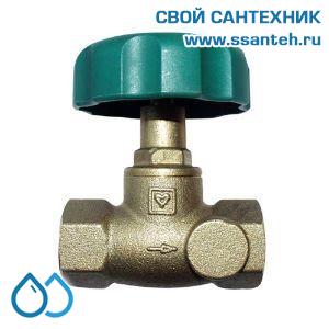 16740 HERZ, 2421543 Вентиль запорный Штремакс-АW, муфта, без слива, 1" 