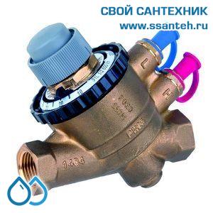 17909 Honeywell, V5004TY10150150 Регулятор расхода клапан Kombi-QM муфтовый, DN15, PN25, 120C, 20-400кПа, 0,045-0,150 м3/ч, 2,5 мм