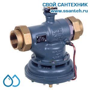17921 Honeywell, V5004TY10409000 Регулятор расхода клапан Kombi-QM муфтовый, DN40, PN16, 120C, 25-400кПа, 0,9-9,0 м3/ч