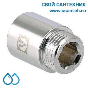 19009 Удлинитель 1/2" вн. х 70 мм, хром