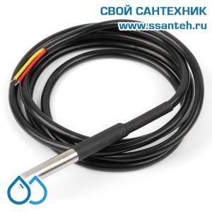 23672 PF20-65-10M Датчик температуры теплоносителя, IP65, NTC 20K, -40...+150°C, L=55 мм, d=6 мм, кабель 10 м
