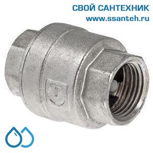 06254 Клапан обратный никелированный 1 1/4"